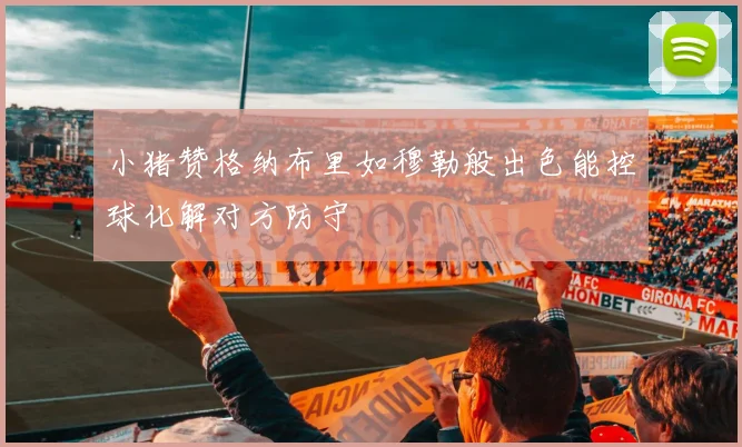 小猪赞格纳布里如穆勒般出色能控球化解对方防守