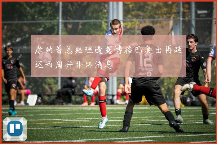 摩纳哥总经理透露博格巴复出再延迟两周并非坏消息
